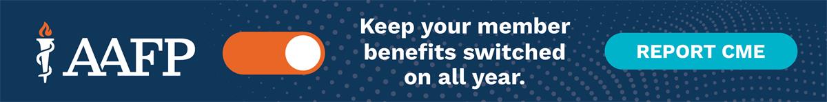 AAFP Membership Renewal - Report CME